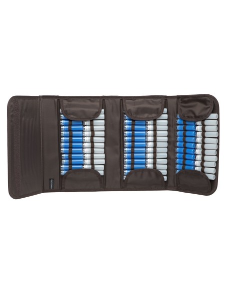 Pochette de rangement 90 u. homéopathie marron fonce